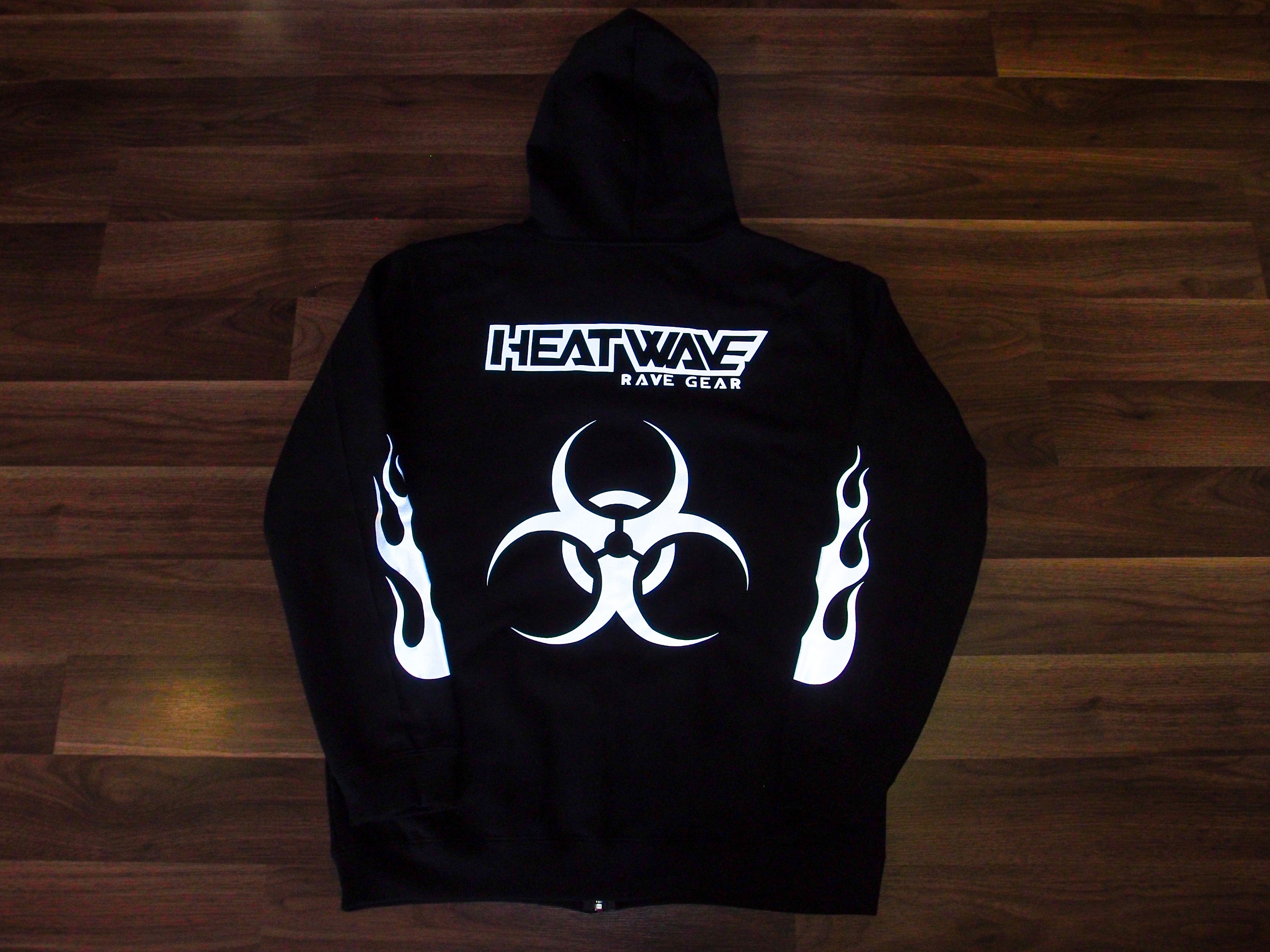 Heatwave Hoodie – Biohazard – HeatWave Rave Gear